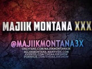 Majiik Montana Feeds MILF Mandie Maytag Hard Black peter PREVIEW