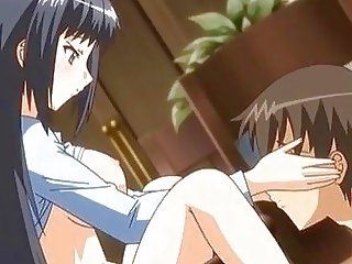 Rinnakas anime tänav tüdruk võtab a paks fallos