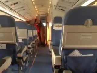 Sampurna air hostess getting fucked by lucky pilot