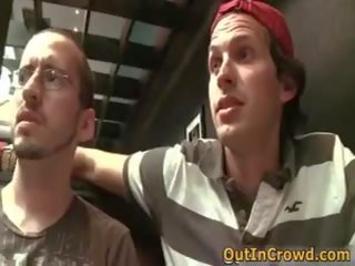 Randy Gays Sucking And Fucking In Restaurant Three By Outincrowd